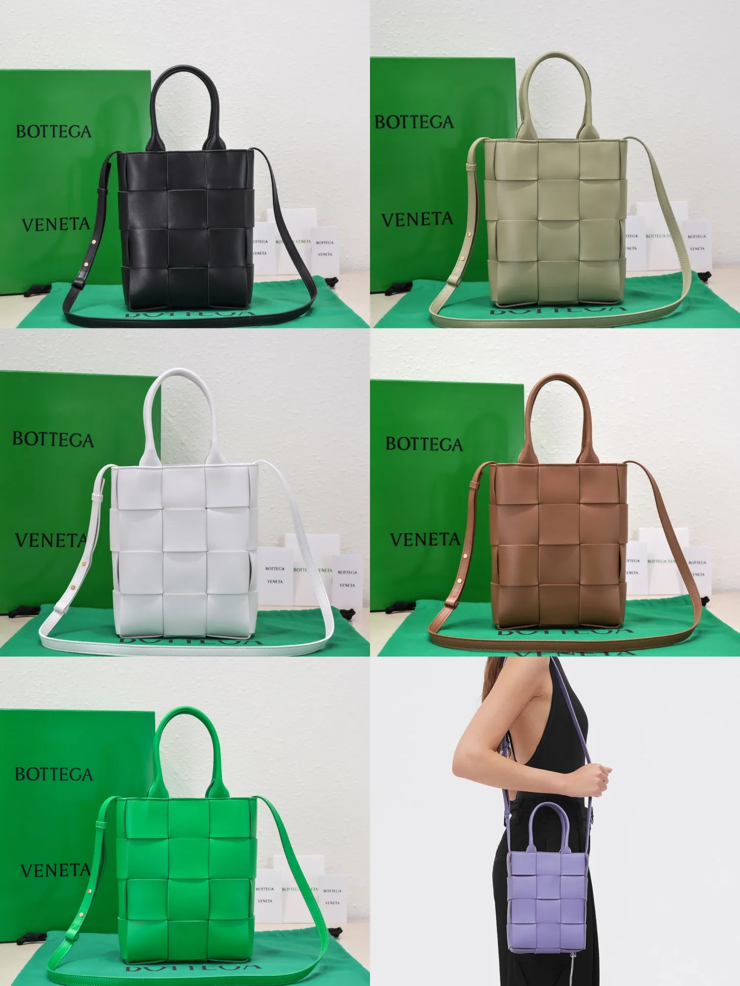 New mini tote color chart